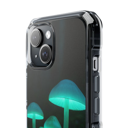 Glowing Mushroom iPhone Case, Unique Cellphone Protector, Gift for Nature Lovers, Eco-Friendly Tech Accessory