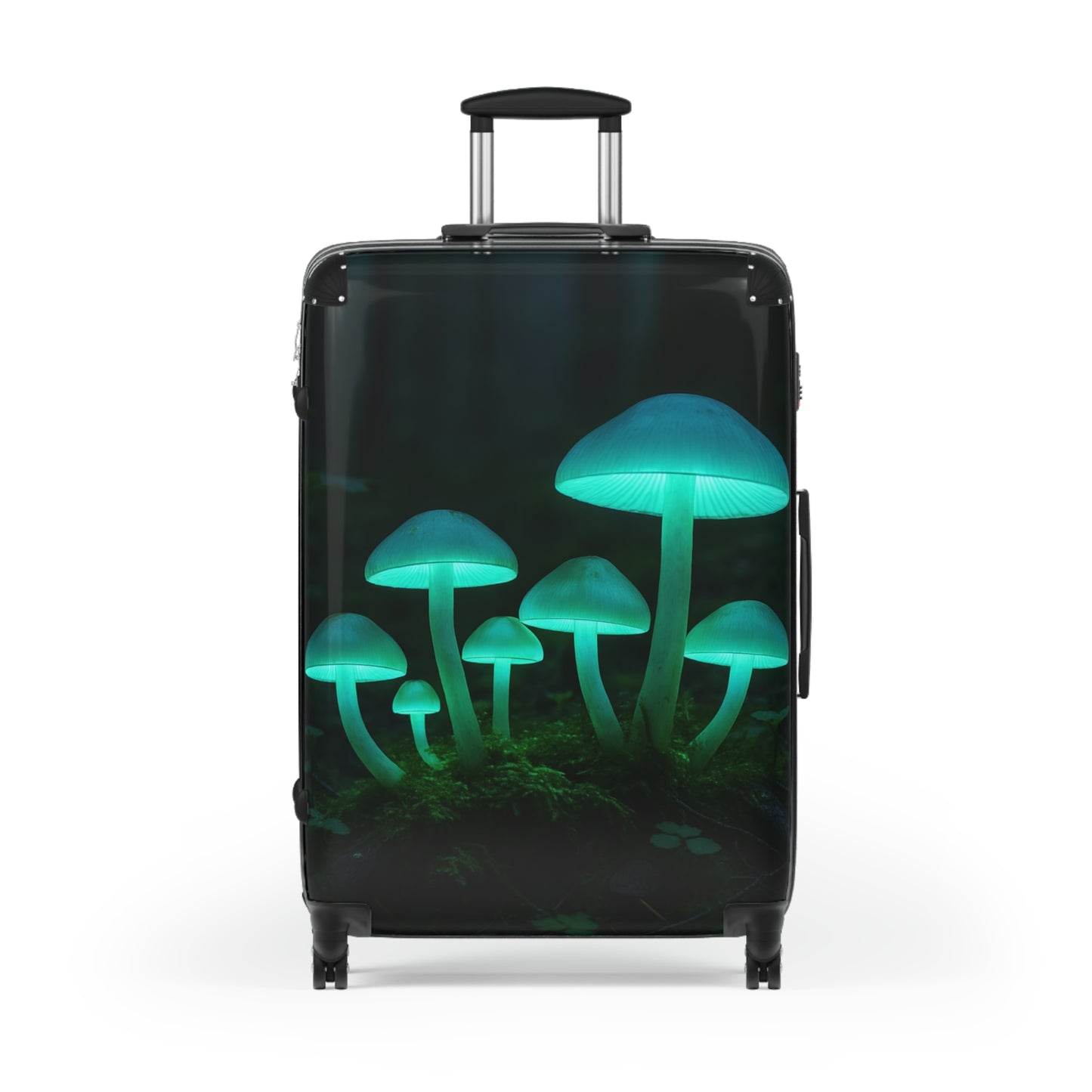 Mushroom Suitcase, Unique Travel Luggage, Stylish Carry-On for Nature Lovers, Perfect for Adventures, Gifts for Travelers