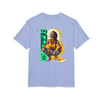 Vibrant Artistic Oversize Tee, Unisex Graphic Tee, Streetwear Fashion, Cool Casual Wear, Unique Art Inspired Shirt