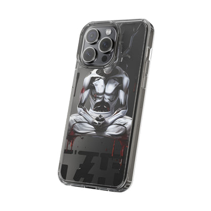 Clear Phone Cases with Cyber Design