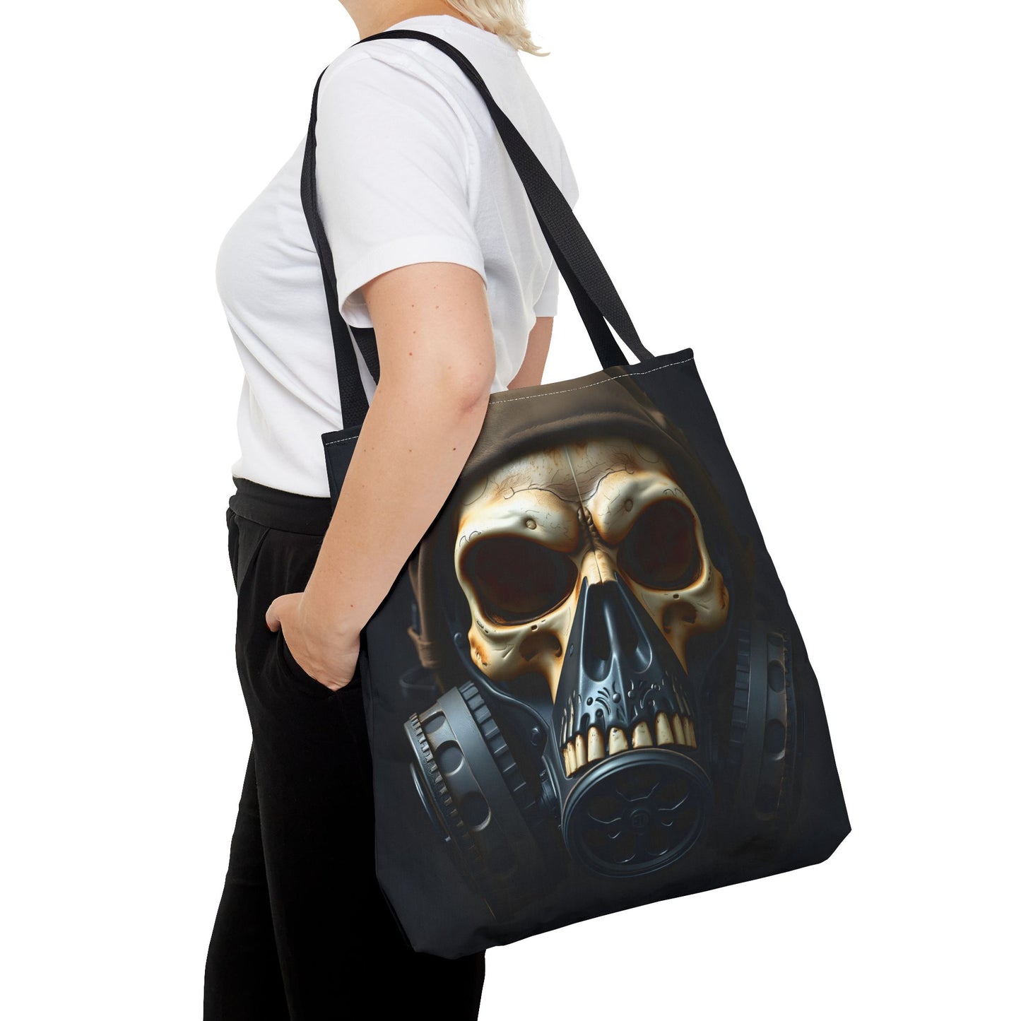 Gothic Skull Tote Bag - Perfect for Halloween, Gothic Style, Art Lovers, Unique Gift, Everyday Use