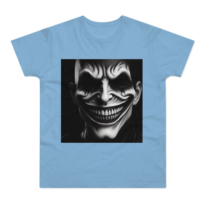 Creepy Clown Unisex T-Shirt - Unisex Graphic Tee for Halloween, Horror Fans, Costume Party, Unique Gift Idea, Spooky Apparel