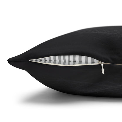 Monochrome Jellyfish Pillowcase - Dark Aesthetic Cushion Cover, Home Decor, Nautical Gift, Coastal Vibes, Unique Bedroom Accent