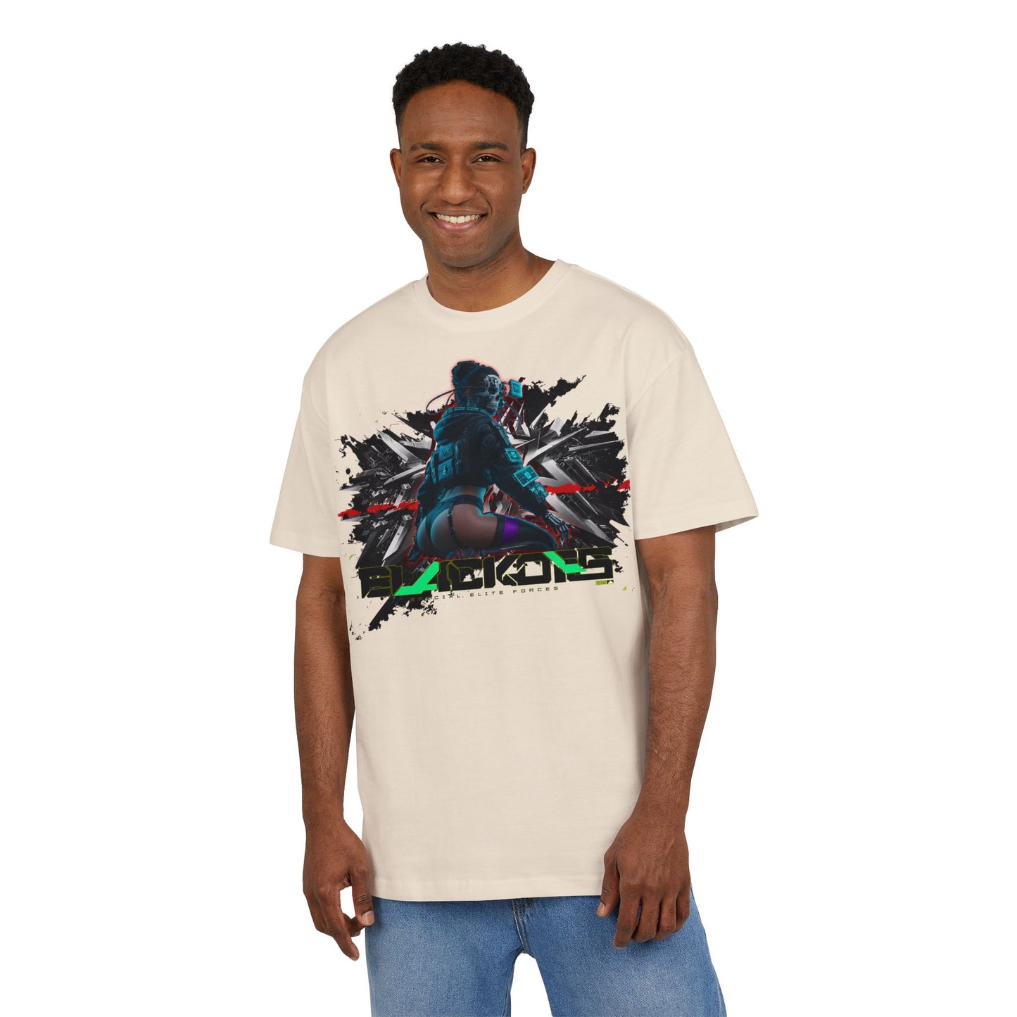 Stylish Graphic Oversize Tee, Unisex Tee, Streetwear, Casual Wear, Gift for Gamers, Trendy T-Shirt, Everyday Style