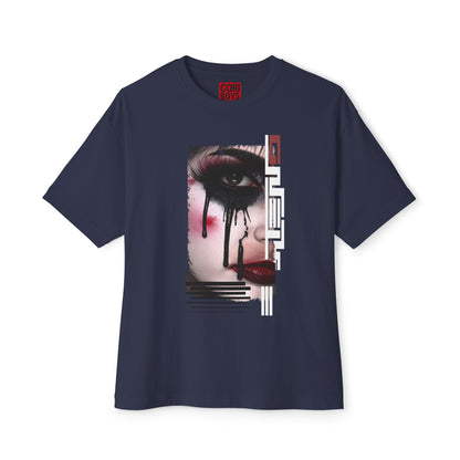 Artistic Oversized Tee - Bold Abstract Design, Streetwear, Casual Style, Unique Gift, Graphic Tee