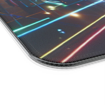 Illuminated Wireless Charging Gaming Mouse Pad, LED Pad for Gamers, Desk Accessories, Gift for Tech Lovers, Gaming Setup Decor
