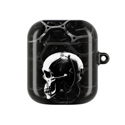Stylish Skull AirPod Cases, Trendy AirPod Cover, Unique Earbuds Protector, Tech Accessory, Gift for Music Lovers
