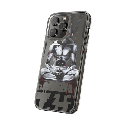 Clear Phone Cases with Cyber Design