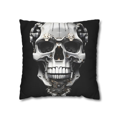 Polyester Square Pillowcase - Skull Collection