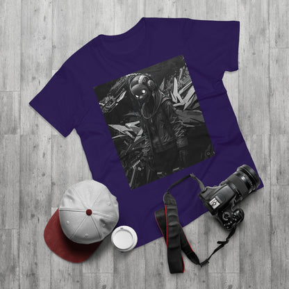 Urban Cyberpunk Unisex T-Shirt - Edgy Graphic Tee with Futuristic Design