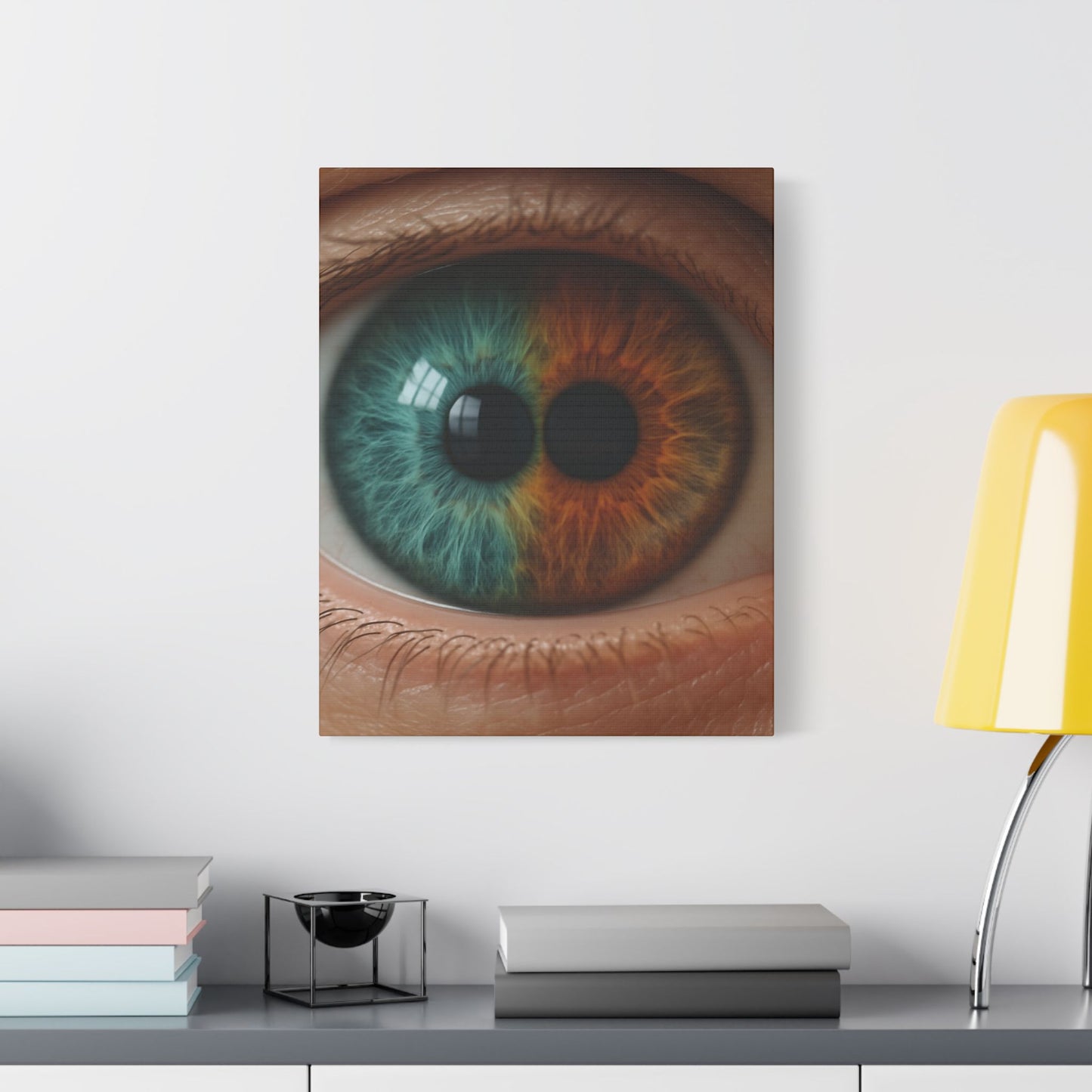 Eye Art Canvas Print, Unique Wall Decor, Home Design, Gift for Art Lovers, Modern Aesthetic, Creative Interior
