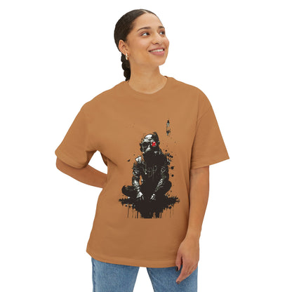 Street Art Graphic Tee for Casual Vibes, Unisex Oversized Boxy Tee, Cool Streetwear Top, Gift for Art Lovers, Perfect for Festivals, [...]