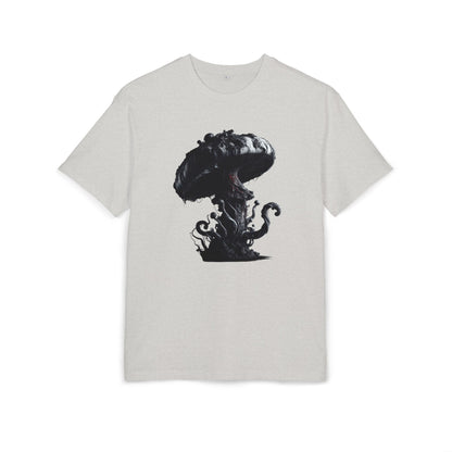Vintage Mushroom Graphic Unisex Heavy Oversize Tee