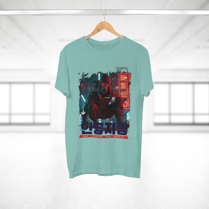 Urban Cyberpunk T-Shirt, Graphic Tee, Streetwear Shirt, Unisex Fashion, Gift for Gamers, Trendy Art Tee, Tokyo Style Apparel