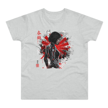 Cyber Samurai Graphic T-Shirt, Unisex Graphic Tee, Anime Shirt, Japanese Art T-Shirt, Gift for Nerds, Cosplay Apparel