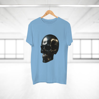 Gothic Skull Unisex T-Shirt, Edgy Graphic Tee, Halloween Apparel, Men's Casual Wear, Gift for Him