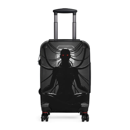 Stylish Travel Suitcase with Futuristic Design - Perfect for Adventurers