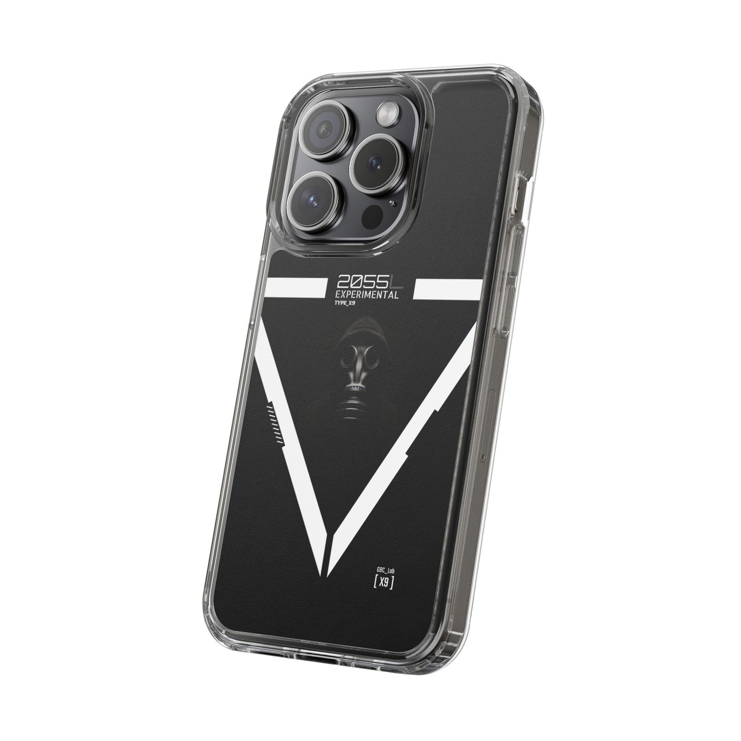 Clear Phone Case - Cyber Design Print