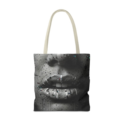 Stylish Graphic Tote Bag - Chic Everyday Carryall, Trendy Laptop Bag, Fashion Statement, Art-Inspired Gift, Eco-Friendly