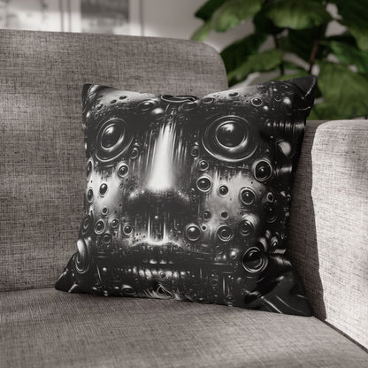 Funky Geometric Pillowcase, Modern Home Decor, Unique Throw Pillow Cover, Artistic Cushion Cover, Gift for Art Lovers