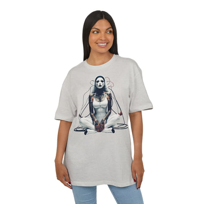 Artistic Unisex Oversize Tee - Unique Graphic Design for Creative Spirits