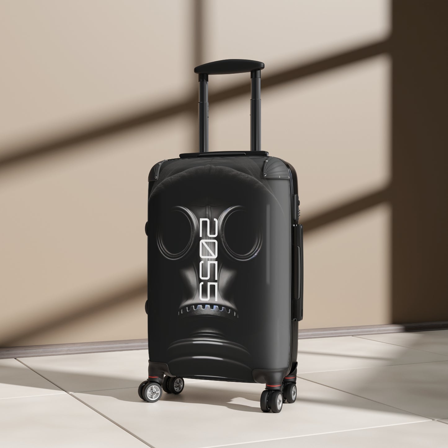Travel Suitcase with Cyber Design