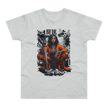 Urban Samurai Unisex T-shirt, Graphic Tee for Anime Fans, Streetwear Fashion, Unique Gift for Birthdays, Casual Wear