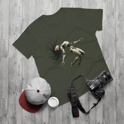 Futuristic Robot Graphic Tee for Men & Women, Tech Lover Gift, Unisex T-Shirt, Casual Wear, Unique Gift, Trendy Fashion