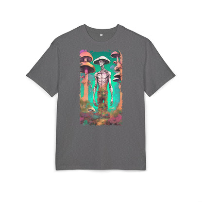 Psychedelic Alien Oversize Tee, Unisex Graphic T-Shirt, Casual Streetwear, Gift for Sci-Fi Lovers, Festival Apparel