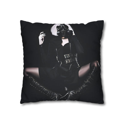 Gothic Glam Pillows, Square Cushion Covers, Elegant Home Decor, Statement Throw, Dark Aesthetic Gifts, Modern Bedroom Accent