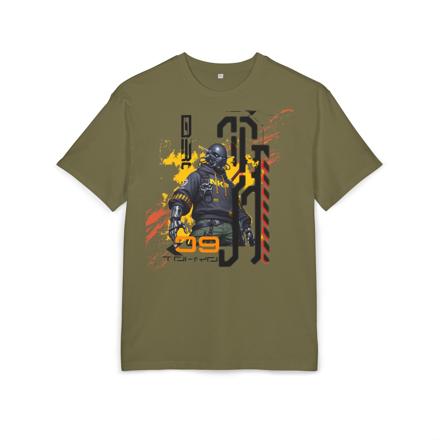 Urban Street Art Oversize Tee, Graphic Tee, Hip Hop Apparel, Streetwear Style, Men’s and Women’s Fashion, Casual Wear