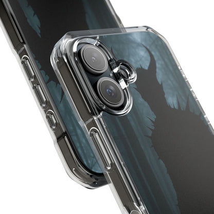 Magnetic Phone Cases, Dark Fantasy Case, Spooky Halloween Accessory, Gift for Gamers, Customizable Clear Impact Cover