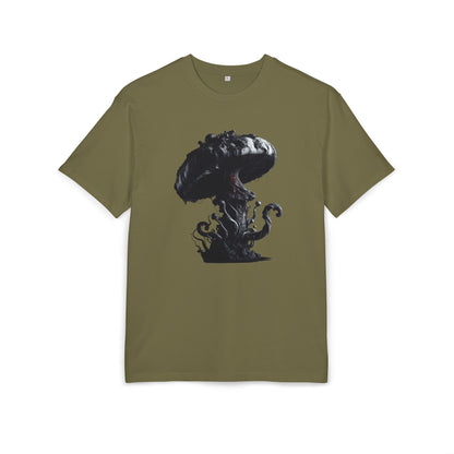 Vintage Mushroom Graphic Unisex Heavy Oversize Tee