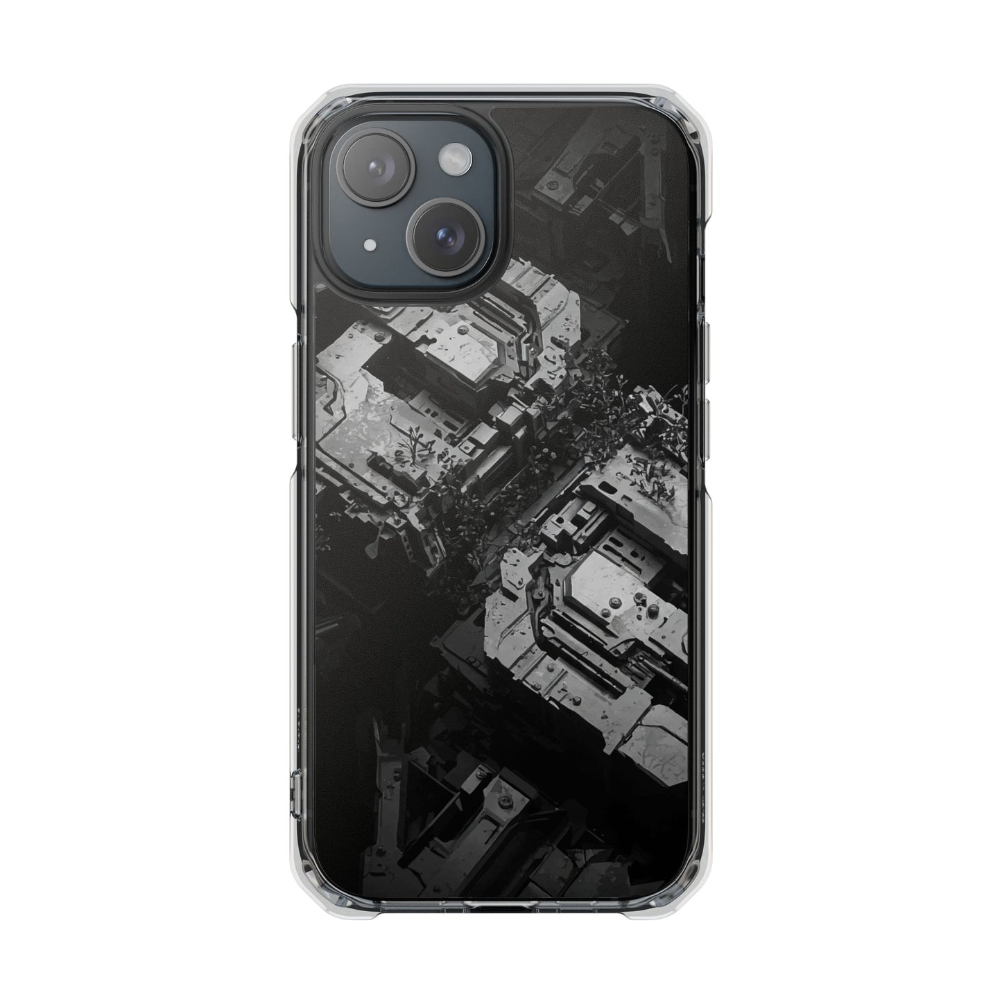 Stylish Magnetic Clear Impact Cases for iPhone, Heavy-Duty Protection, Customized Cases, Tech Lover Gift, Trendy Phone Accessories