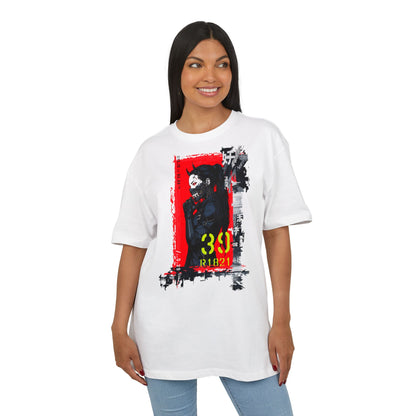 Artistic Oversize Tee featuring Bold Graphic Design, Unisex Heavyweight T-Shirt