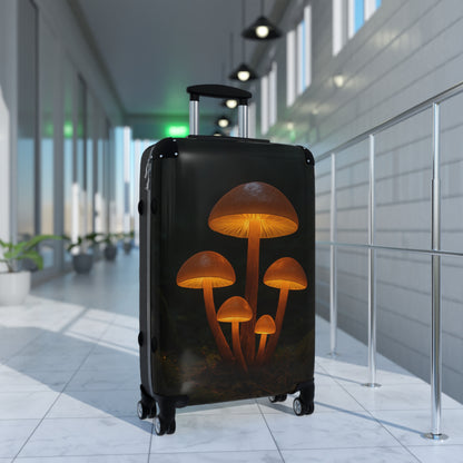 Mushroom Suitcase – Travel Gear, Luggage, Weekend Getaway, Gift for Travelers, Adventure Accessories