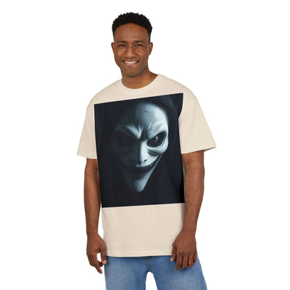 Spooky Graphic Unisex Oversized Tee, Halloween Shirt, Horror Aesthetic Tee, Statement Tee for Parties, Casual Wear, Gift Idea
