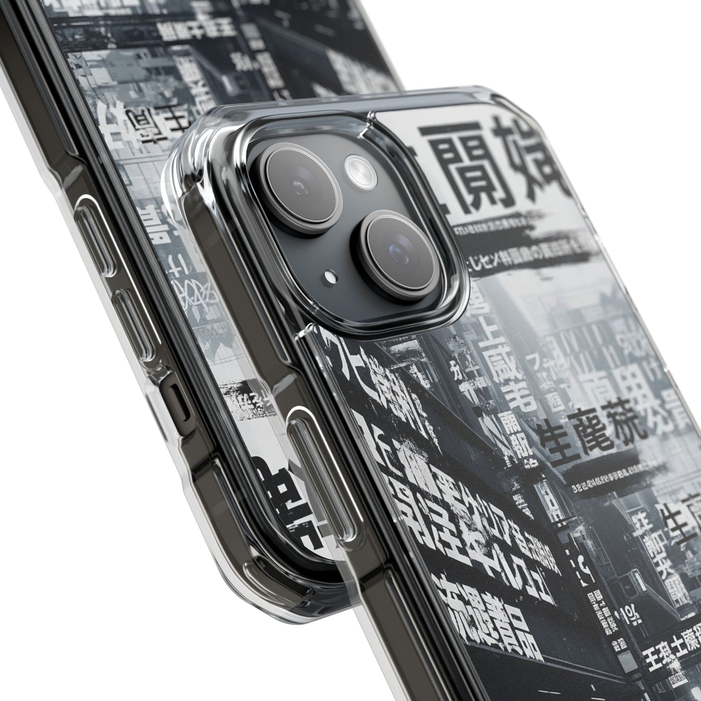 Stylish Magnetic Clear Impact Cases, Phone Protection, Urban Aesthetic, Gift for Tech Lovers, Summer Vibes, Trendy Accessories