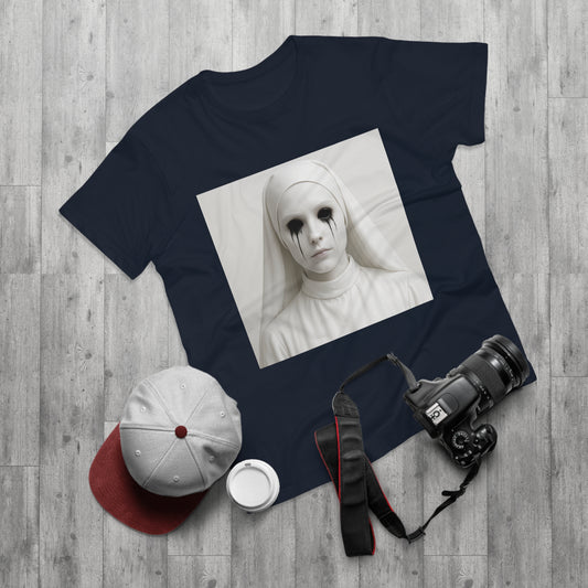 Spooky Art Tee, Unisex Graphic T-shirt, Halloween Costume, Horror Aesthetic Shirt, Creepy Vintage Look Top