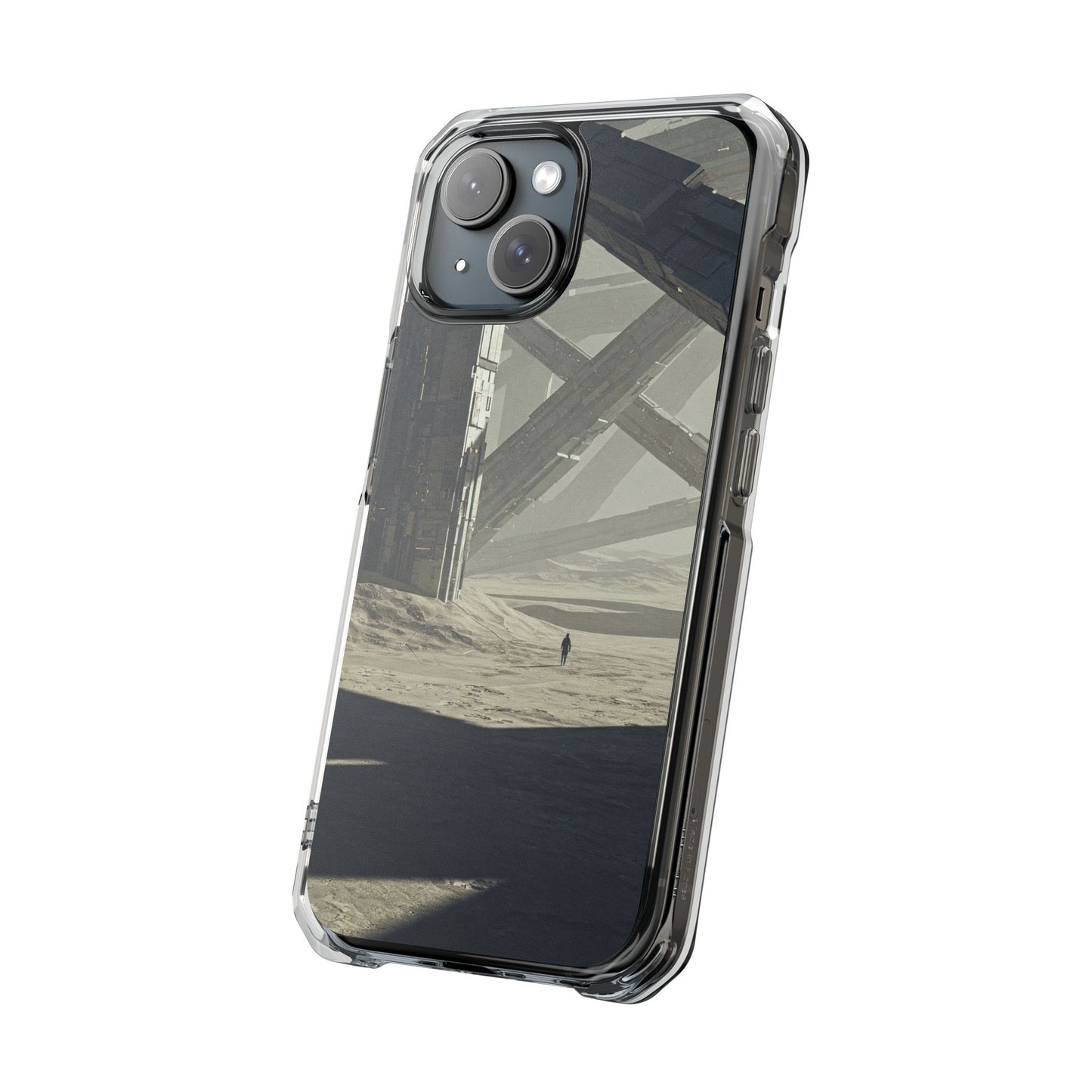 Magnetic Clear Impact Cases - Aesthetic Phone Protection, Unique Gift for Tech Lovers, Sleek Design for Minimalists