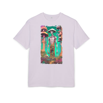 Psychedelic Alien Oversize Tee, Unisex Graphic T-Shirt, Casual Streetwear, Gift for Sci-Fi Lovers, Festival Apparel
