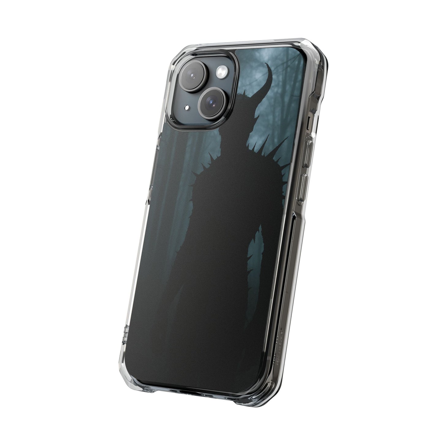 Magnetic Phone Cases, Dark Fantasy Case, Spooky Halloween Accessory, Gift for Gamers, Customizable Clear Impact Cover