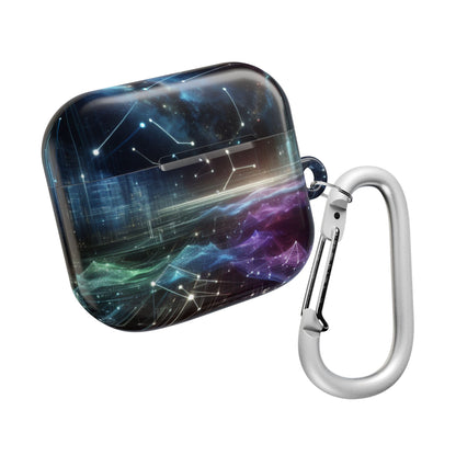 Cosmic Galaxy AirPod Cases, Astronaut Gifts, Space Themed Tech Accessories, Starry Night Earbuds Cover, Unique AirPods Holder