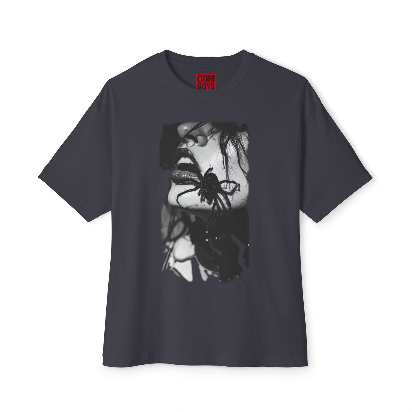 Edgy Art Graphic Tee, Unisex Oversized Shirt, Alternative Fashion, Streetwear Style, Gift for Art Lovers