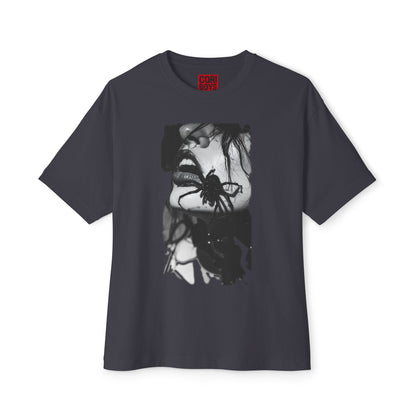Edgy Art Graphic Tee, Unisex Oversized Shirt, Alternative Fashion, Streetwear Style, Gift for Art Lovers