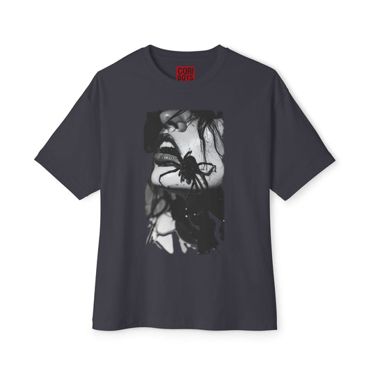 Edgy Art Graphic Tee, Unisex Oversized Shirt, Alternative Fashion, Streetwear Style, Gift for Art Lovers