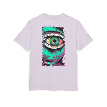 Stylish Eye Graphic Tee, Unisex Oversized T-Shirt, Casual Wear, Street Style, Gift for Art Lovers, Funky Apparel