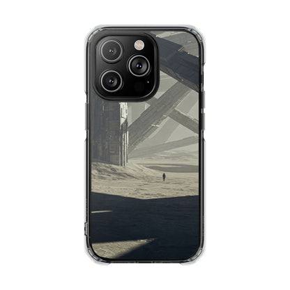 Magnetic Clear Impact Cases - Aesthetic Phone Protection, Unique Gift for Tech Lovers, Sleek Design for Minimalists