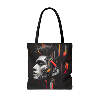 Urban Art Tote Bag - Modern Graphic Design for Daily Use, Gift for Trendsetters, Stylish Accessory, Everyday Carry, Unique Artistry