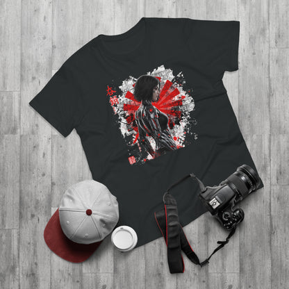 Cyber Samurai Graphic T-Shirt, Unisex Graphic Tee, Anime Shirt, Japanese Art T-Shirt, Gift for Nerds, Cosplay Apparel